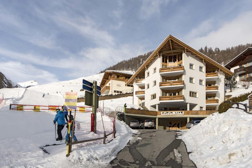 Appartements Garni Alpin Live Samnaun Exterior foto